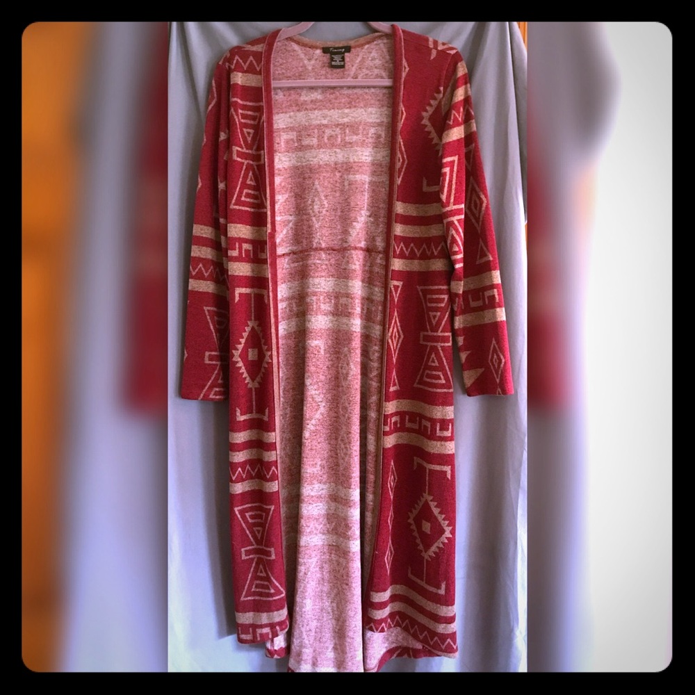 Spring/summer maxi cardigan.